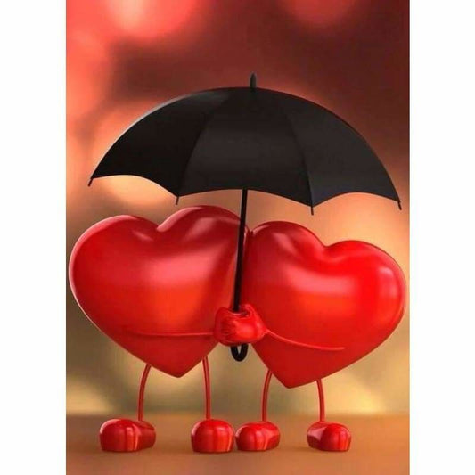 Full Drill - 5D DIY Diamond Painting Kits Cartoon Love