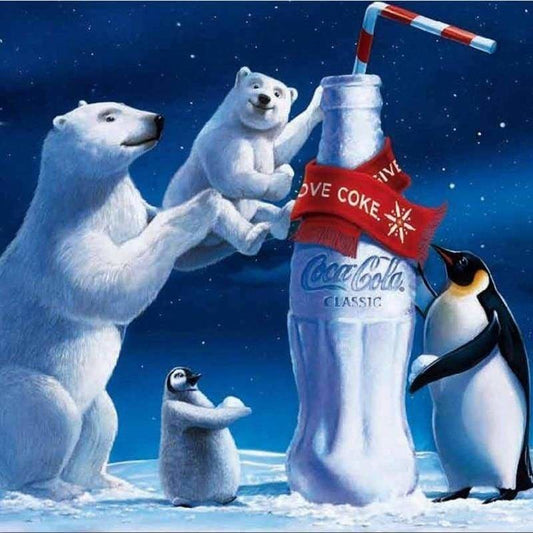 Full Drill - 5D DIY Diamond Painting Kits Cartoon Penguin