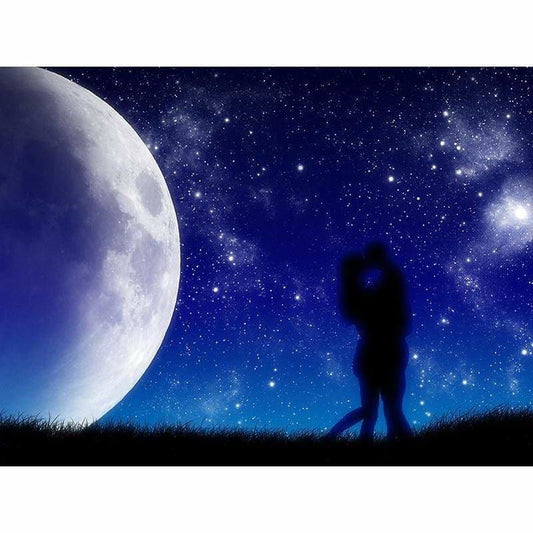Full Drill - 5D DIY Diamond Painting Kits Dream Moon Starry