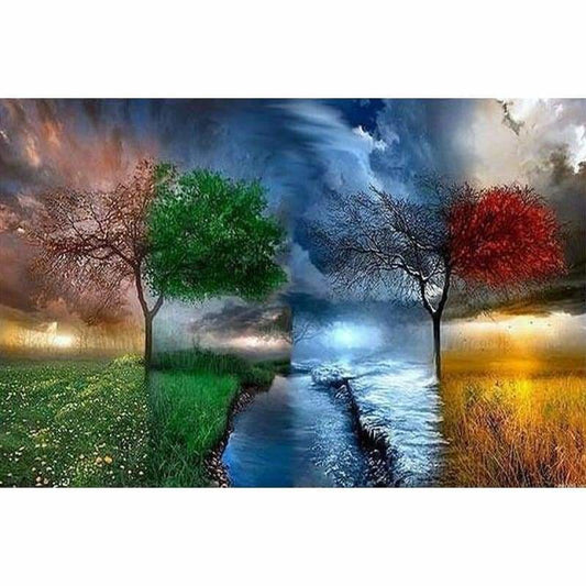 Full Drill - 5D DIY Diamond Painting Kits Fantasy Four