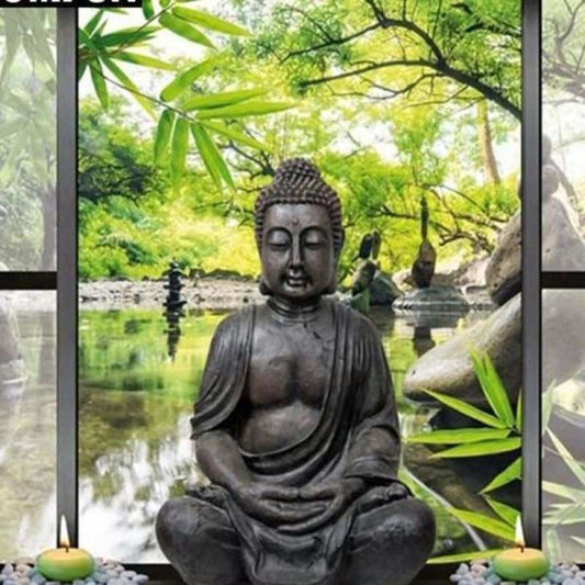 Full Drill - 5D DIY Diamond Painting Kits Heavenly Buddha