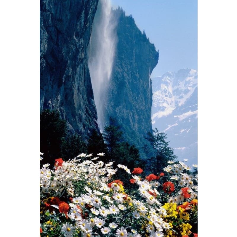 Full Drill - 5D DIY Diamond Painting Kits Natural Mountain 