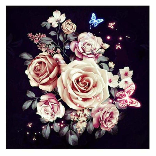 Full Drill - 5D DIY Diamond Painting Kits Pretty Pink And
