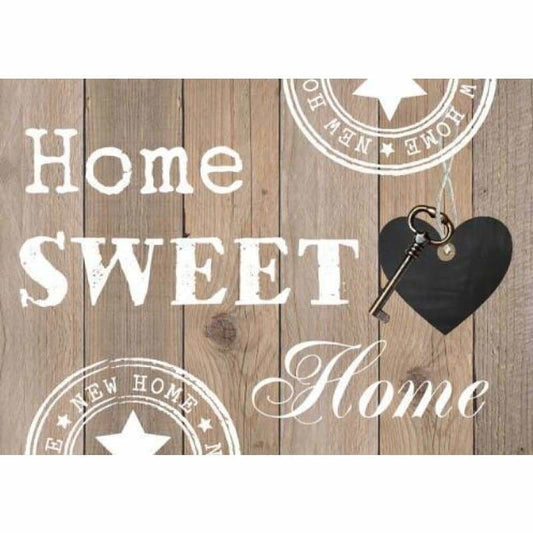 Full Drill - 5D DIY Diamond Painting Kits Sweet Home Word -