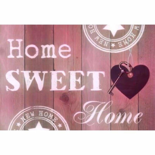 Full Drill - 5D DIY Diamond Painting Kits Sweet Home Word -