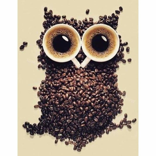 Full Drill - 5D DIY Diamond Painting Kits Visional Coffee
