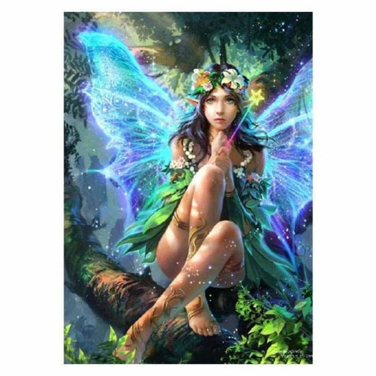 Full Drill - 5D DIY Diamond Painting Kits Visional Elf Girl
