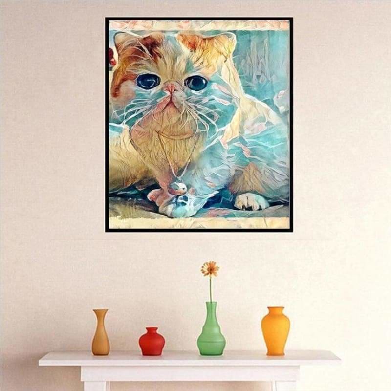 Full Drill - 5D DIY Diamond Painting Kits Watercolor Cute 