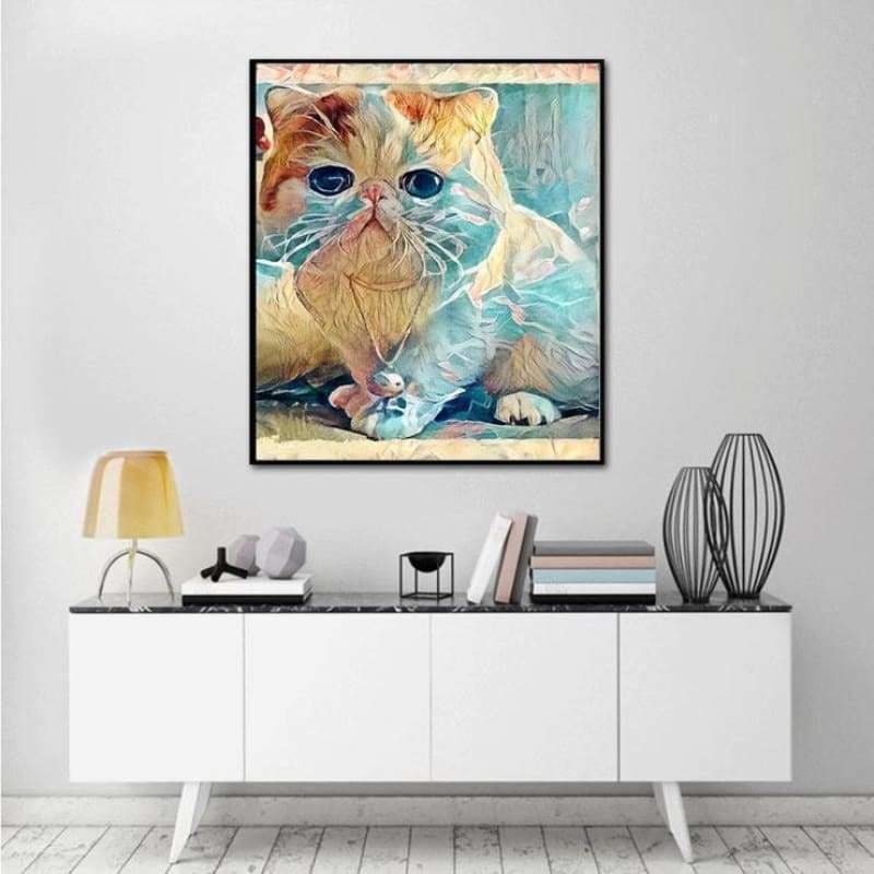 Full Drill - 5D DIY Diamond Painting Kits Watercolor Cute 