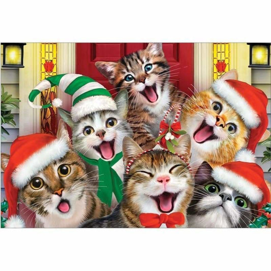 Full Drill - 5D DIY Diamond Painting Kits Winter Happy