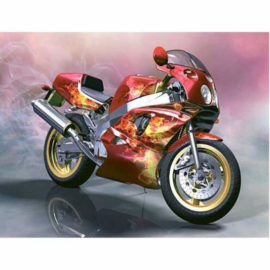 Harley Motorcycle Full Drill - 5D DIY Embroidery Diamond