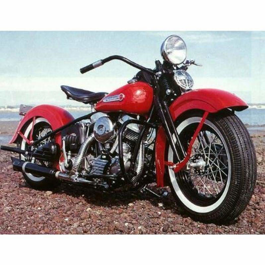 Harley Motorcycle Full Drill - 5D DIY Embroidery Diamond