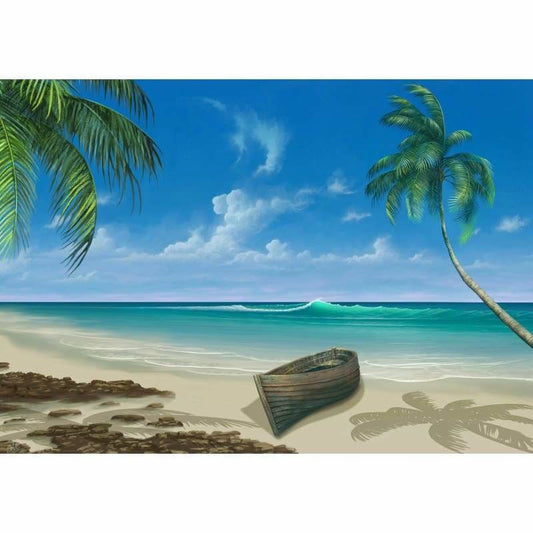 Hot Sale Beach Summer Landscape Full Drill - 5D DIY Diamond