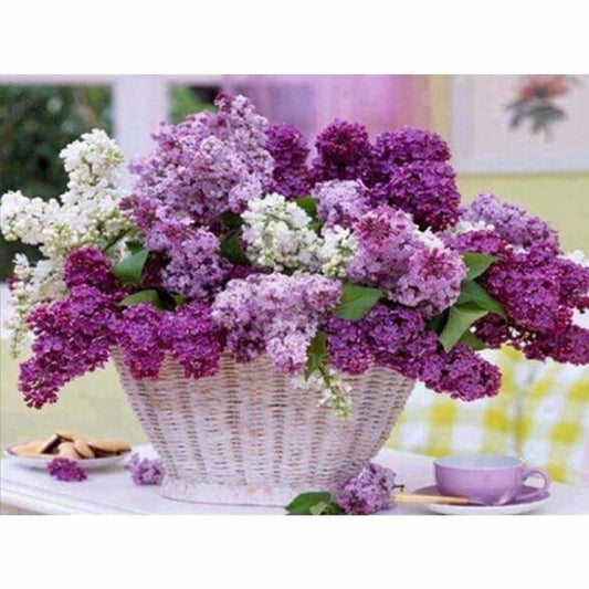 New Flowers Pictures Full Drill - 5D Diy Diamond Painting
