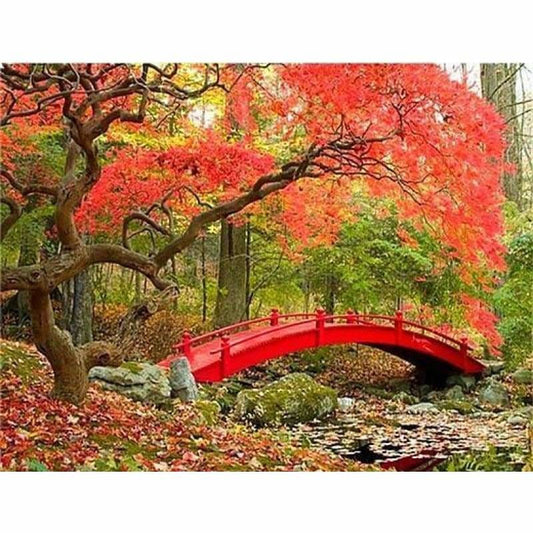 New Hot Sale Autumn Forest Diy Full Drill - 5D Crystal