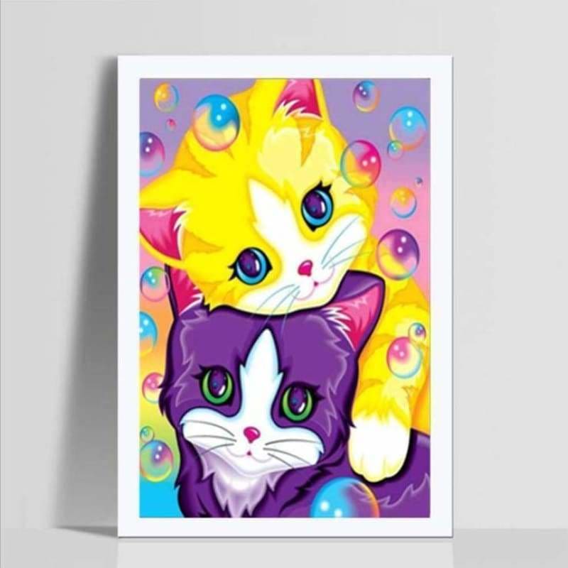 New Hot Sale Cartoon Cat Home Decor Diy Full Drill - 5D 