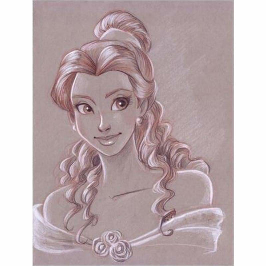 New Hot Sale Cartoon Princess Full Drill - 5D Diy Diamond