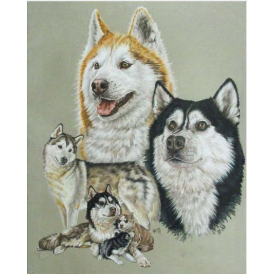 New Hot Sale Decorating Dog Picture Full Drill - 5D Diy
