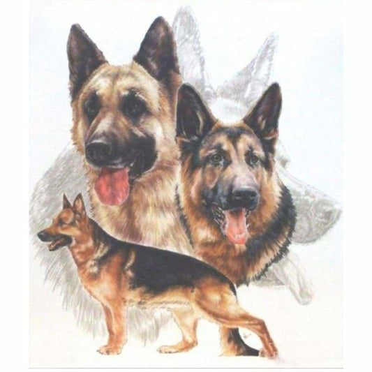 New Hot Sale Decorating Dog Picture Full Drill - 5D Diy