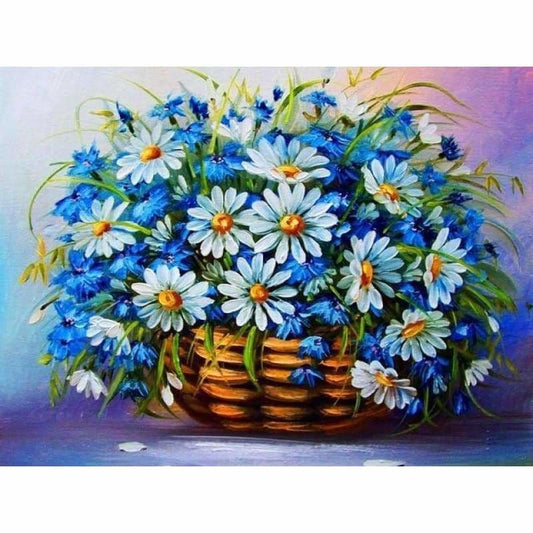 New Hot Sale Flower Needlework Full Drill - 5D Diy Diamond