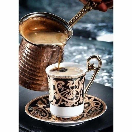 New Hot Sale Full Square Drill Coffee Cup Full Drill - 5D