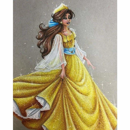 New Hot Sale Gift Cartoon Girl Full Drill - 5D Diy Diamond