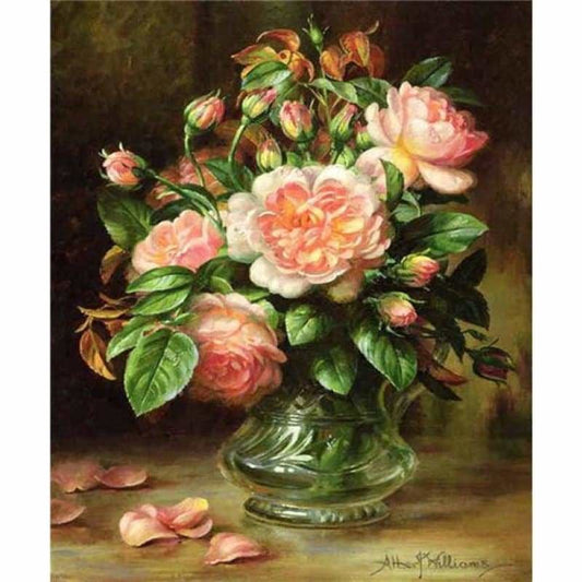 New Wall Decor Pink Full Drill - 5D Diy Diamond Painting