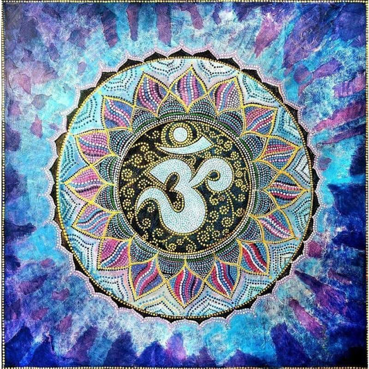 Rhinestone Art Mandala Full Drill - 5D Diy Crystal Diamond