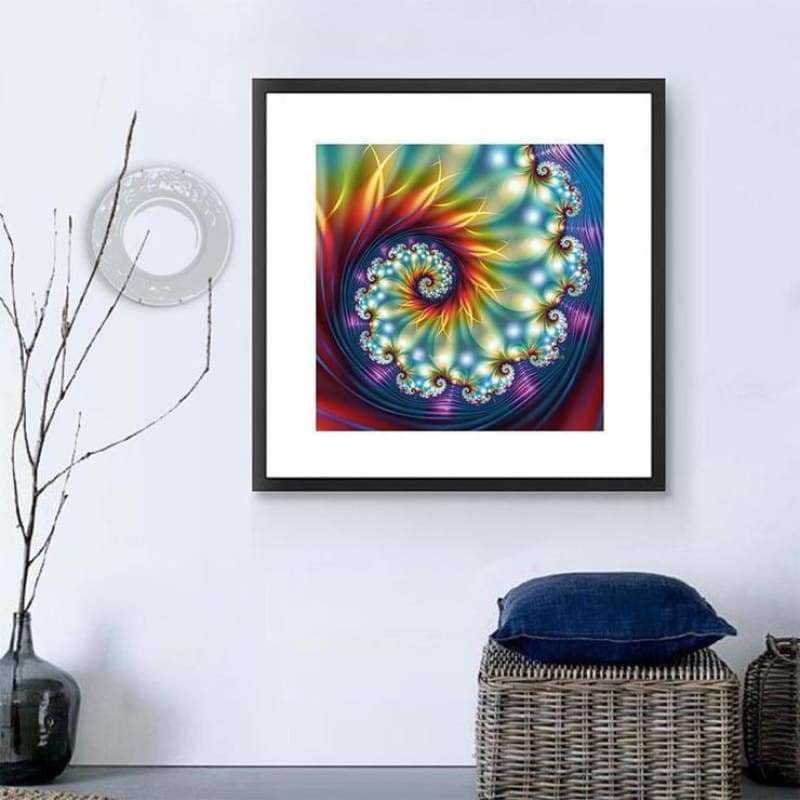 Rhinestone Art Mandala Full Drill - 5D Diy Crystal Diamond 
