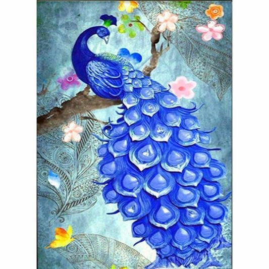 Special Embroidery Peacock Picture Full Drill - 5D Diy