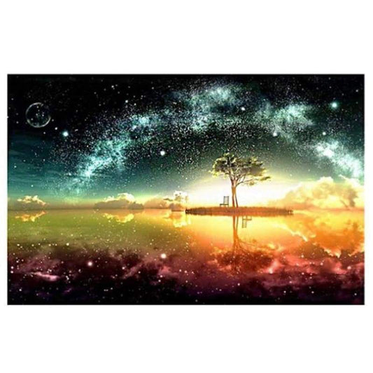 2019 Dream Night Sky Star Wall Decor 5d Diy Diamond Painting Set VM77379