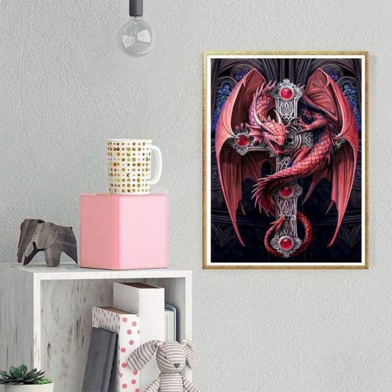 Dream Skull Dragon Pattern Diy 5d Crystal Diamond Painting Kits VM20042