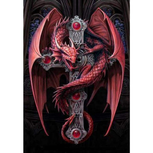 Dream Skull Dragon Pattern Diy 5d Crystal Diamond Painting Kits VM20042