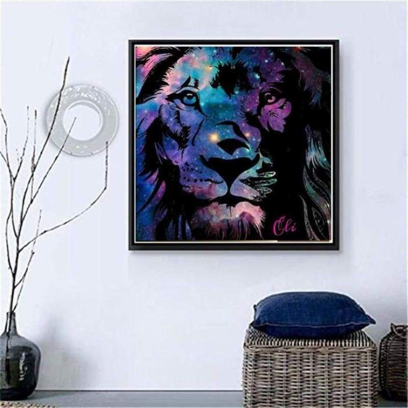 Dream Style Lion Pattern Diy 5d Full Diamond Painting Kits QB5859