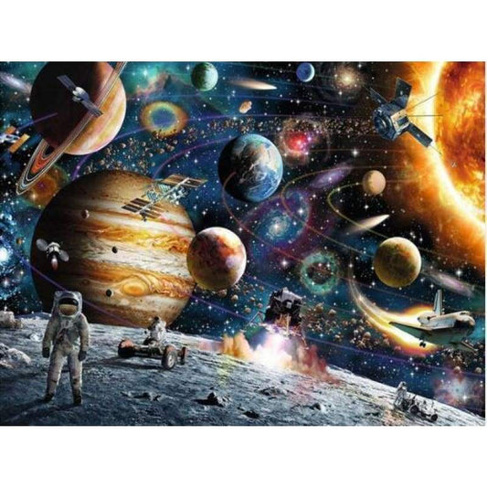 Dream Wall Decor Landscape Space 5d Diy Diamond Painting Kits VM38496