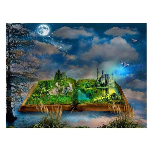 Fantasy Mystical Pattern 5d Diy Cross Stitch Diamond Painting Kits QB7101