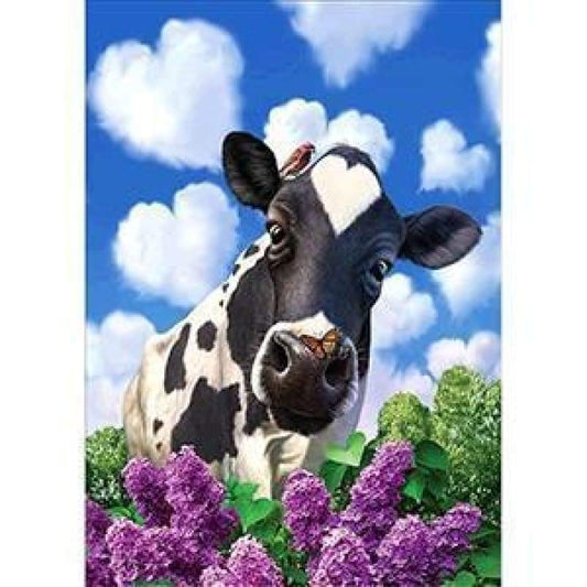 2019 Full Drill Cow 5D Diy Cross Stitch Diamond Painting Kits NA00173