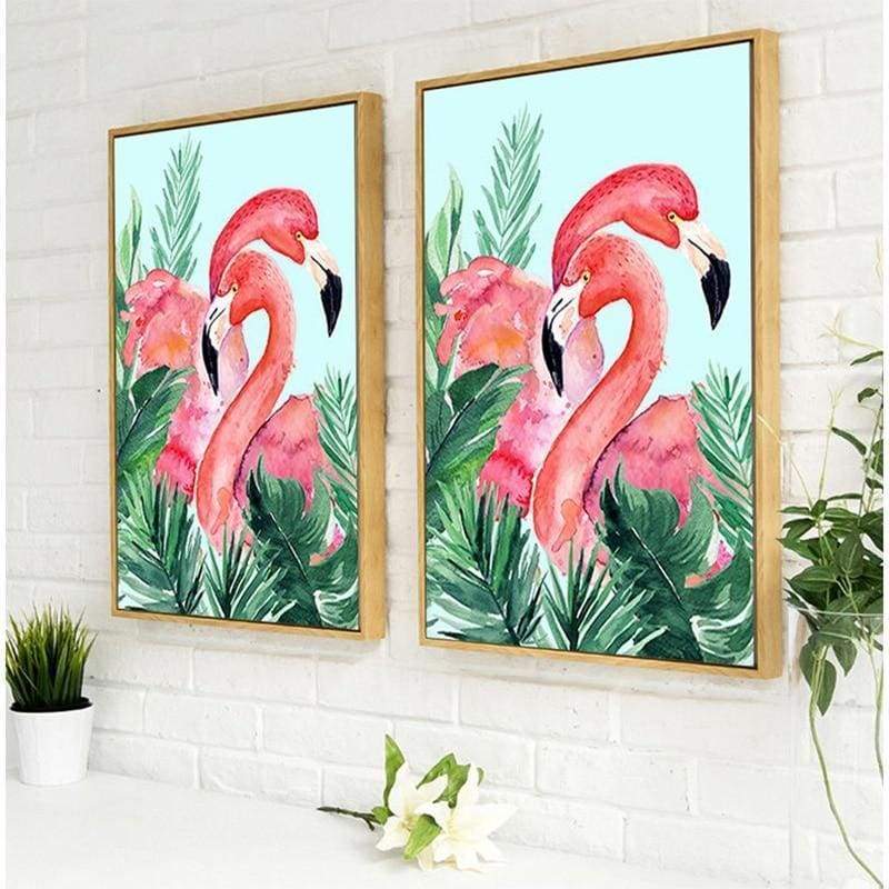 2019 Full Drill Flamingo Diamond Painting Kits NA00375