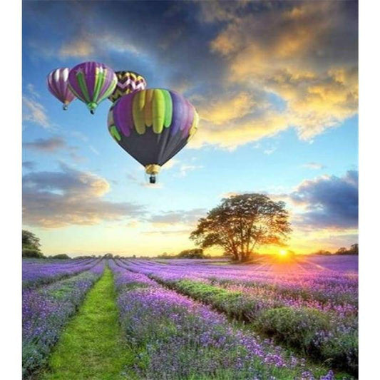 2019 Full Drill Hot Air Balloon 5D DIY Diamond Painting Kits NA0644