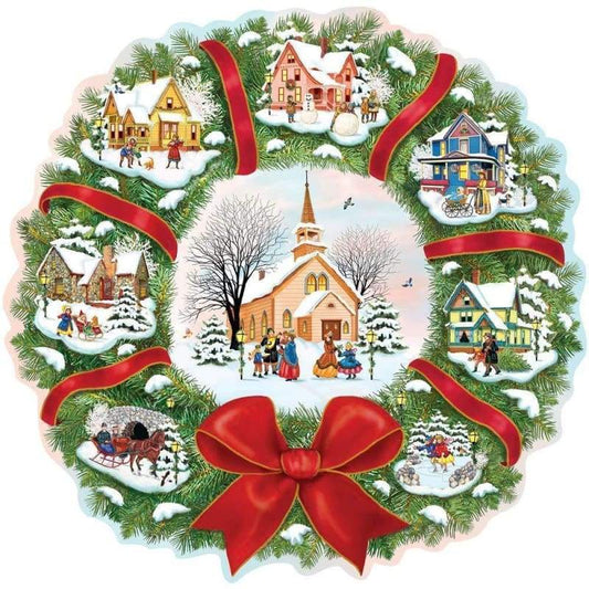 2019 Full Square Drill Cartoon Christmas Houses 5d Diy Diamond Painting Kits VM8146