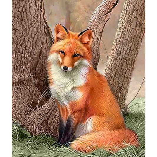 2019 Full Square Drill Fox 5d Diy Diamond Painting Kits NA0466