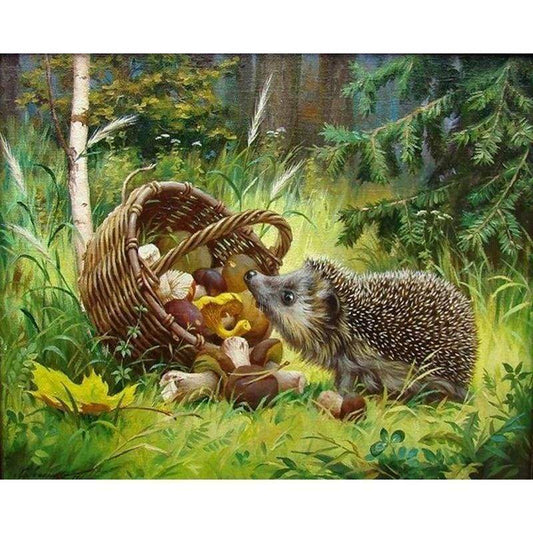 2019 Hedgehog 5D Diy Diamond Painting Kits Cross Stitch Mosaic