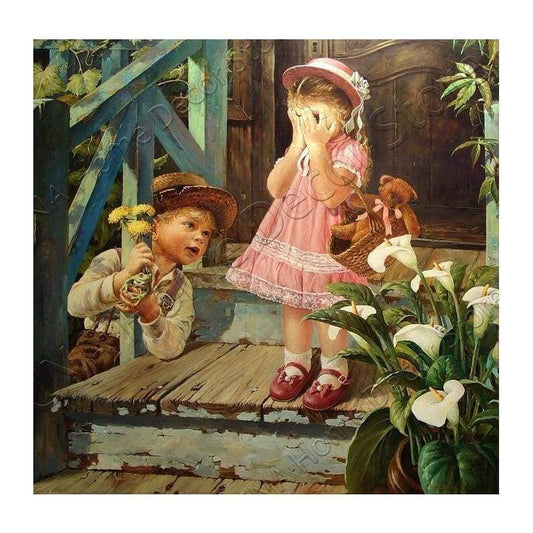 2019 Hot Sale Boy And Girl 5d Diy Diamond Painting Kits NA0958