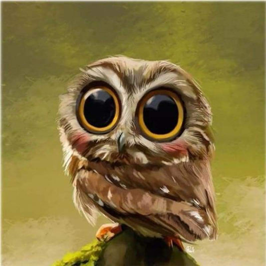 2019 Hot Sale Diamond Owl Pattern 5d Diy Diamond Painting Kits VM7303