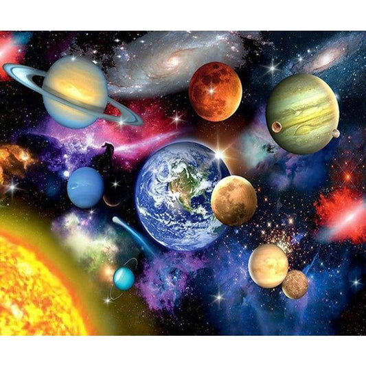 Hot Sale Landscape Galaxy Star 5d Diy Diamond Painting Kits VM07823