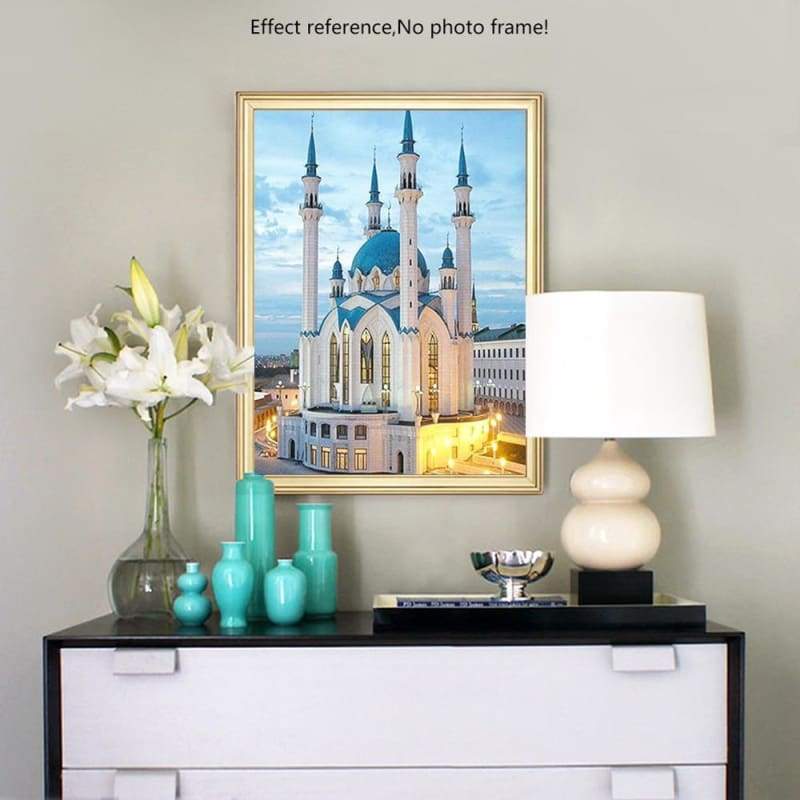 Hot Sale Rhinestones Castle Decor 5d Diy Diamond Painting Kits VM9927