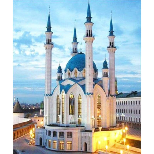Hot Sale Rhinestones Castle Decor 5d Diy Diamond Painting Kits VM9927