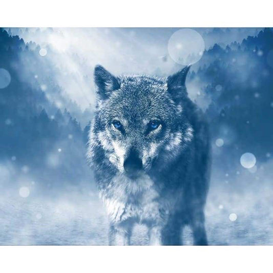 Hot Sale Wall Decor Animal Wolf 5d Diy Diamond Painting Kits VM7428