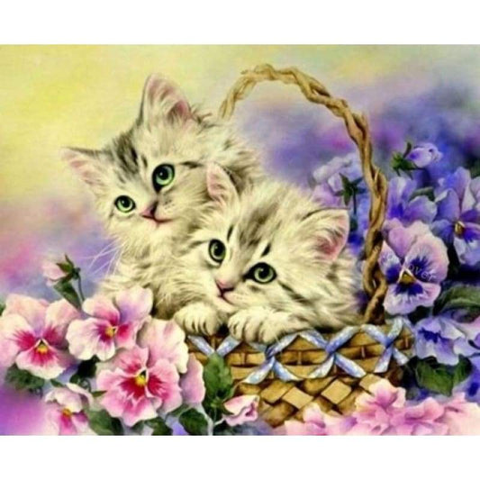 Hot Sale Wall Decor Pet Cat Portrait 5d Diy Diamond Painting Kits VM7444