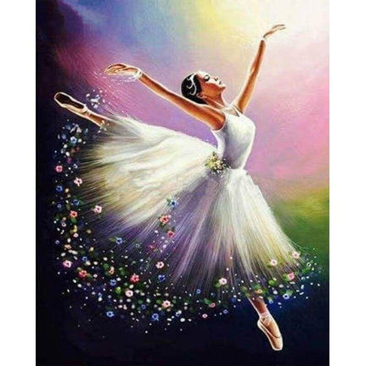 Modern Art Dancer Girl 5d Diy Cross Stitch Diamond Painting Kits NA0945